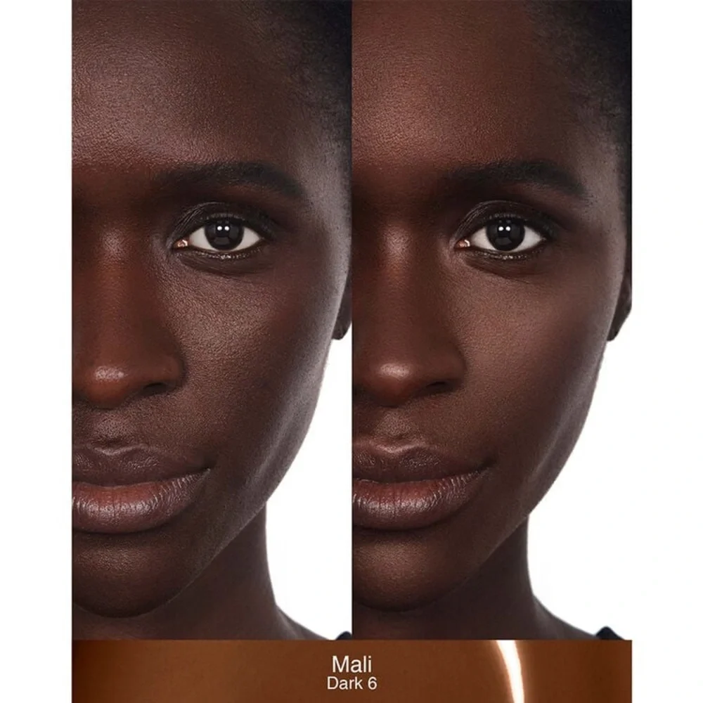 NARS natural radiant, long wear foundation in the color dark 6 MALI